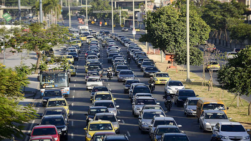 Traffic rules and regulations if visiting South America